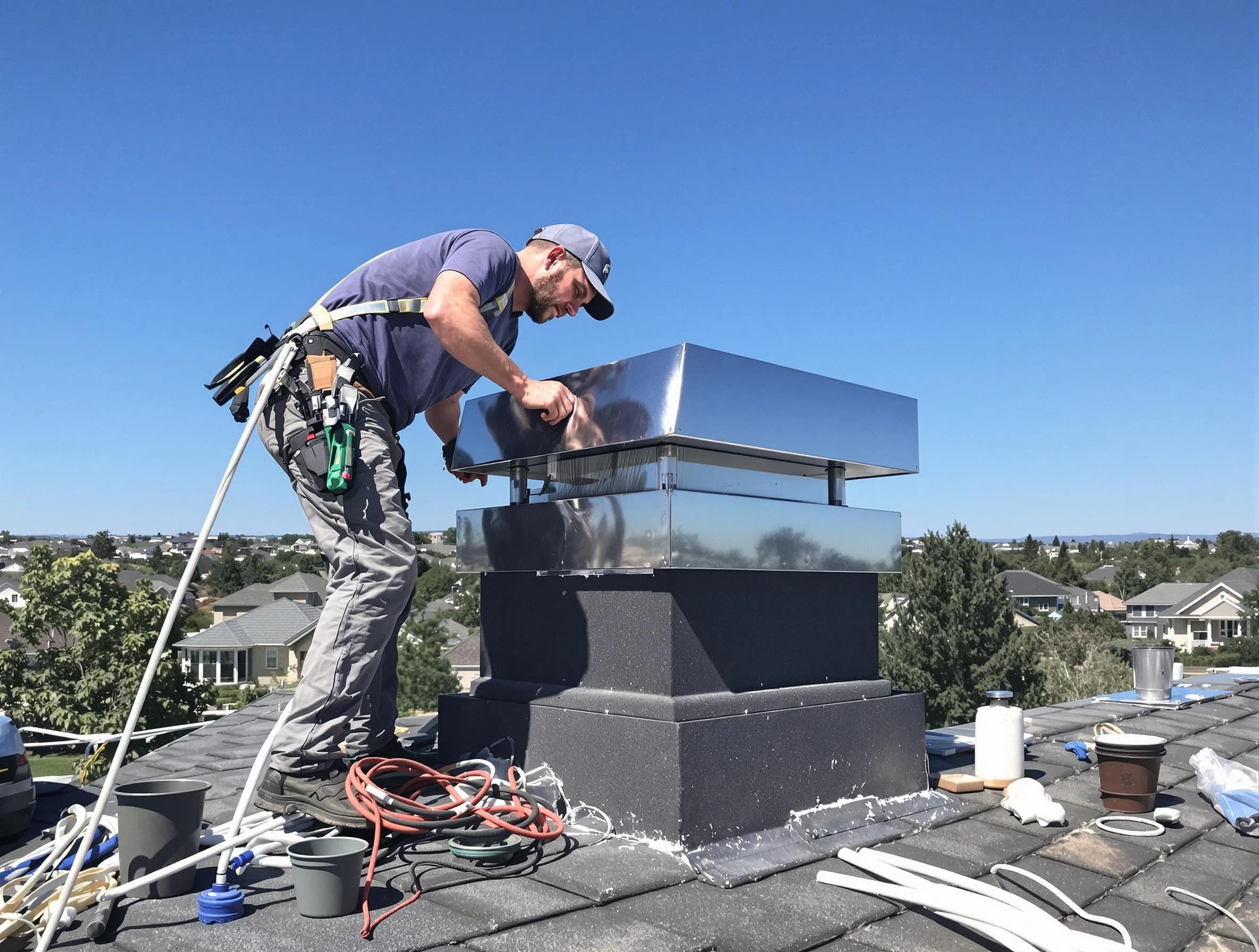 Chimney Cap Services service in Cherry Creek, CO