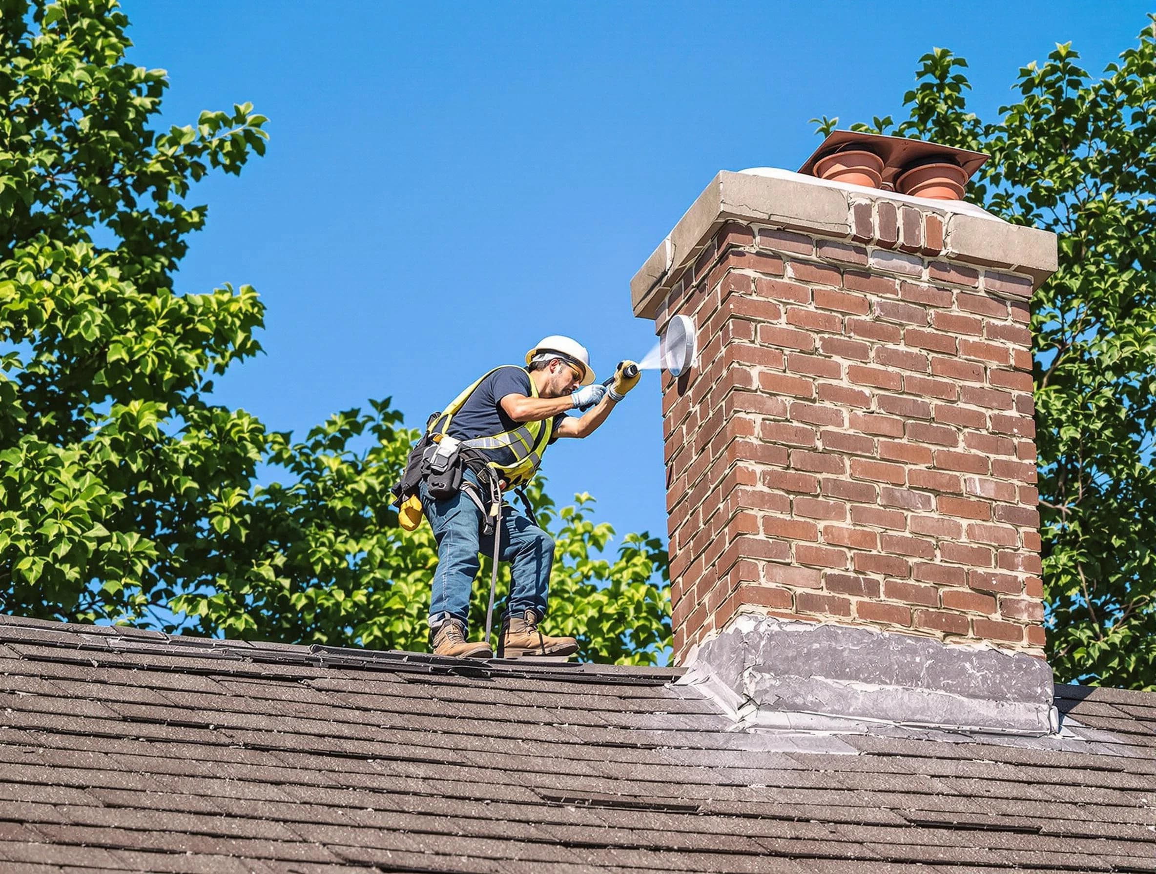 Cherry Creek Chimney Sweep performing an inspection with advanced tools in Cherry Creek, CO