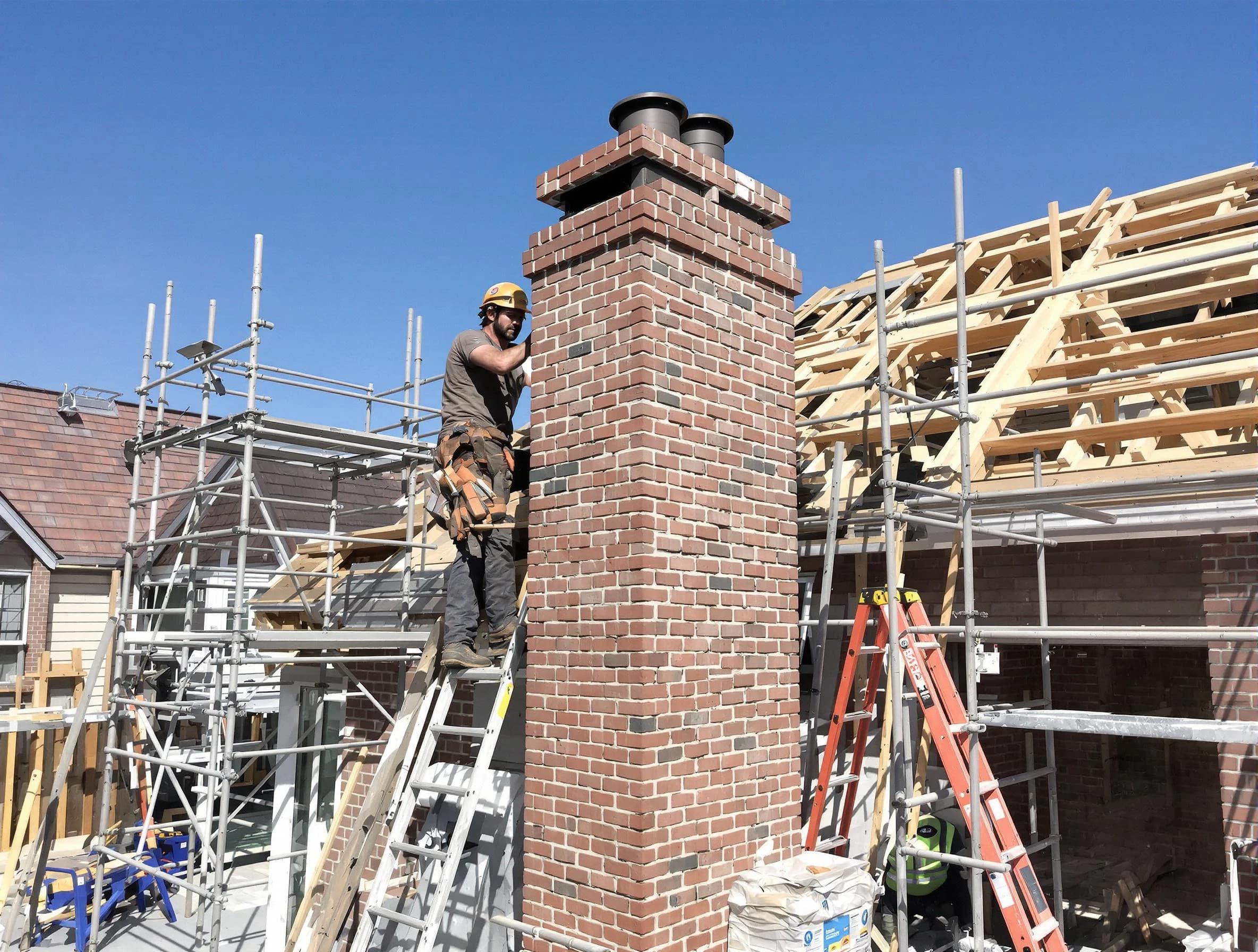 New chimney installation completed by Cherry Creek Chimney Sweep in Cherry Creek, CO