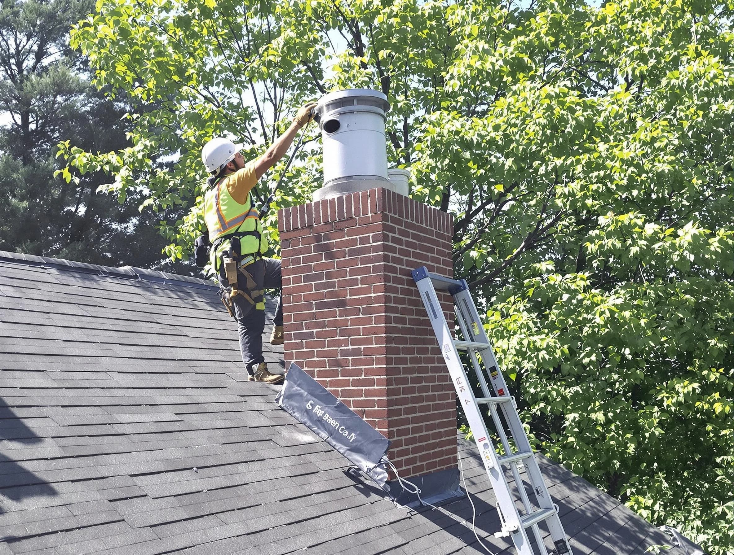 Chimney liner inspection by Cherry Creek Chimney Sweep in Cherry Creek, CO