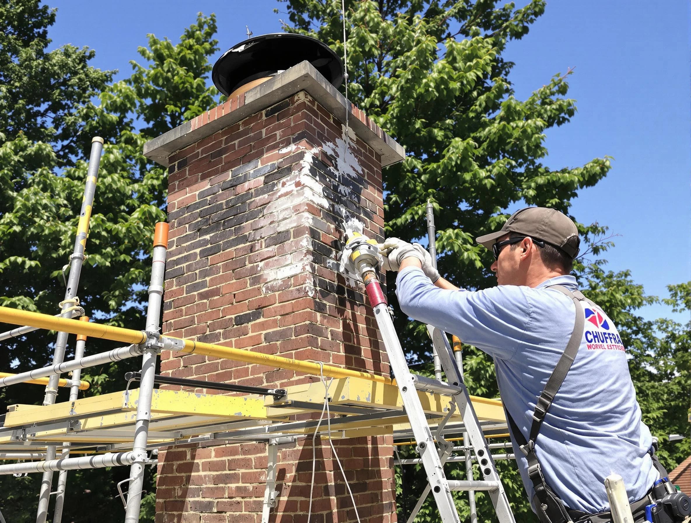 Structural chimney repair by Cherry Creek Chimney Sweep in Cherry Creek, CO