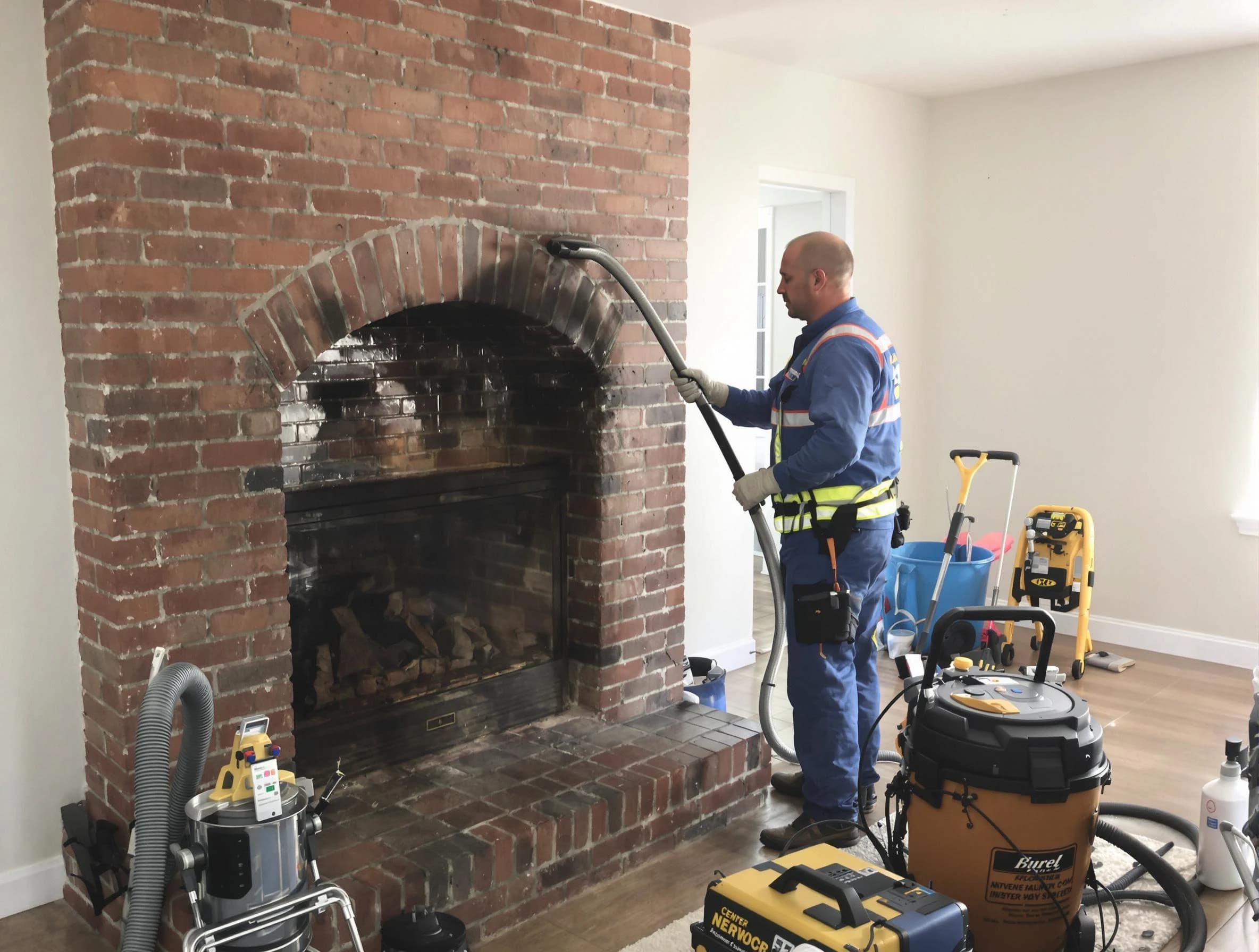 Cherry Creek Chimney Sweep expert performing detailed chimney sweep in Cherry Creek, CO