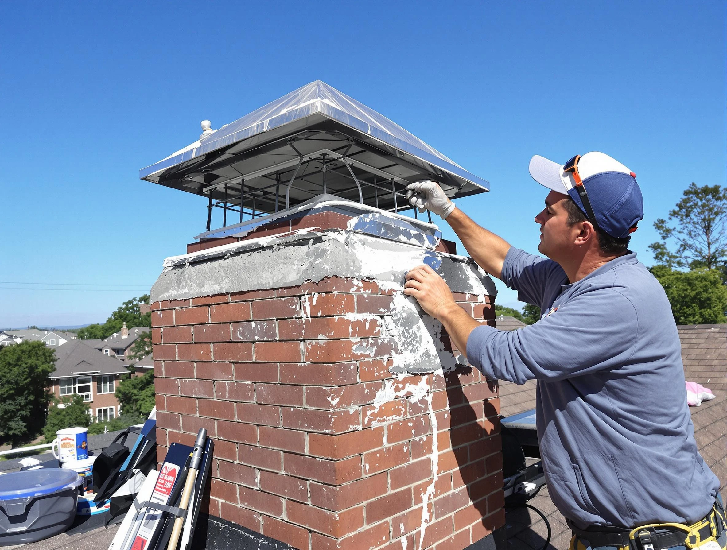 Chimney Crown Services service in Cherry Creek, CO